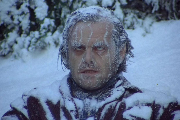 Jack Nicholson looking like a frozen central air conditioner