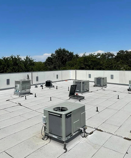 our experts can handle any type of commercial HVAC installations or repairs